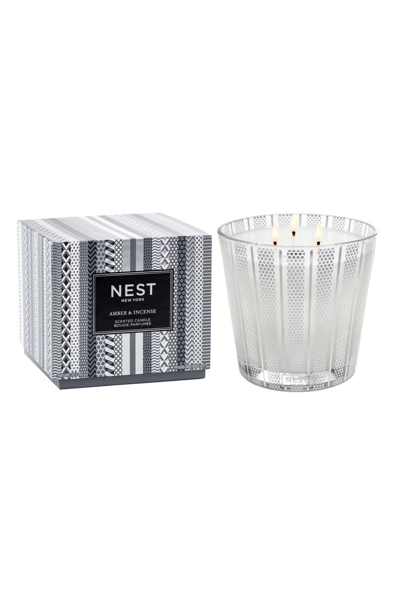 NEST New York Amber & Incense Scented Candle, Alternate, color, 