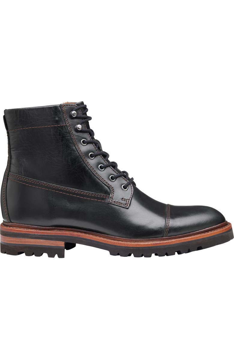 JOHNSTON & MURPHY COLLECTION Dudley Water Resistant Lace-Up Boot, Alternate, color,