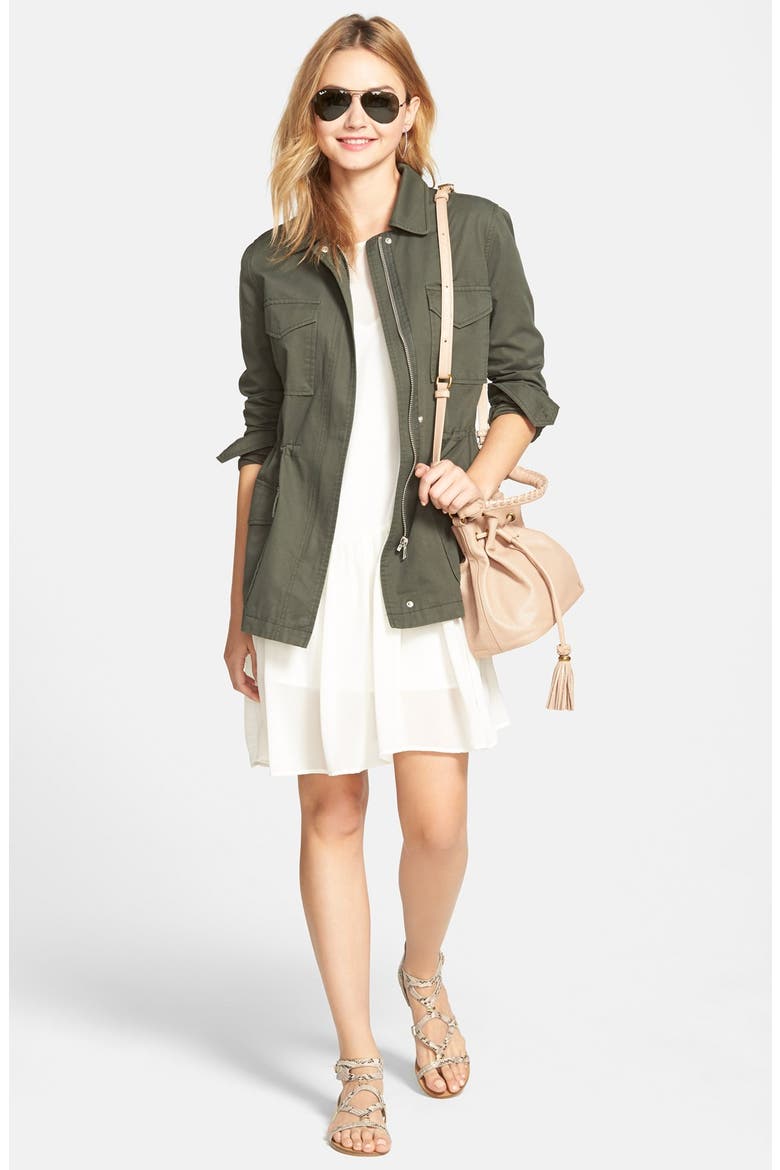 'Presidio' Military Jacket (Nordstrom Exclusive), Alternate, color, ARMY GREEN