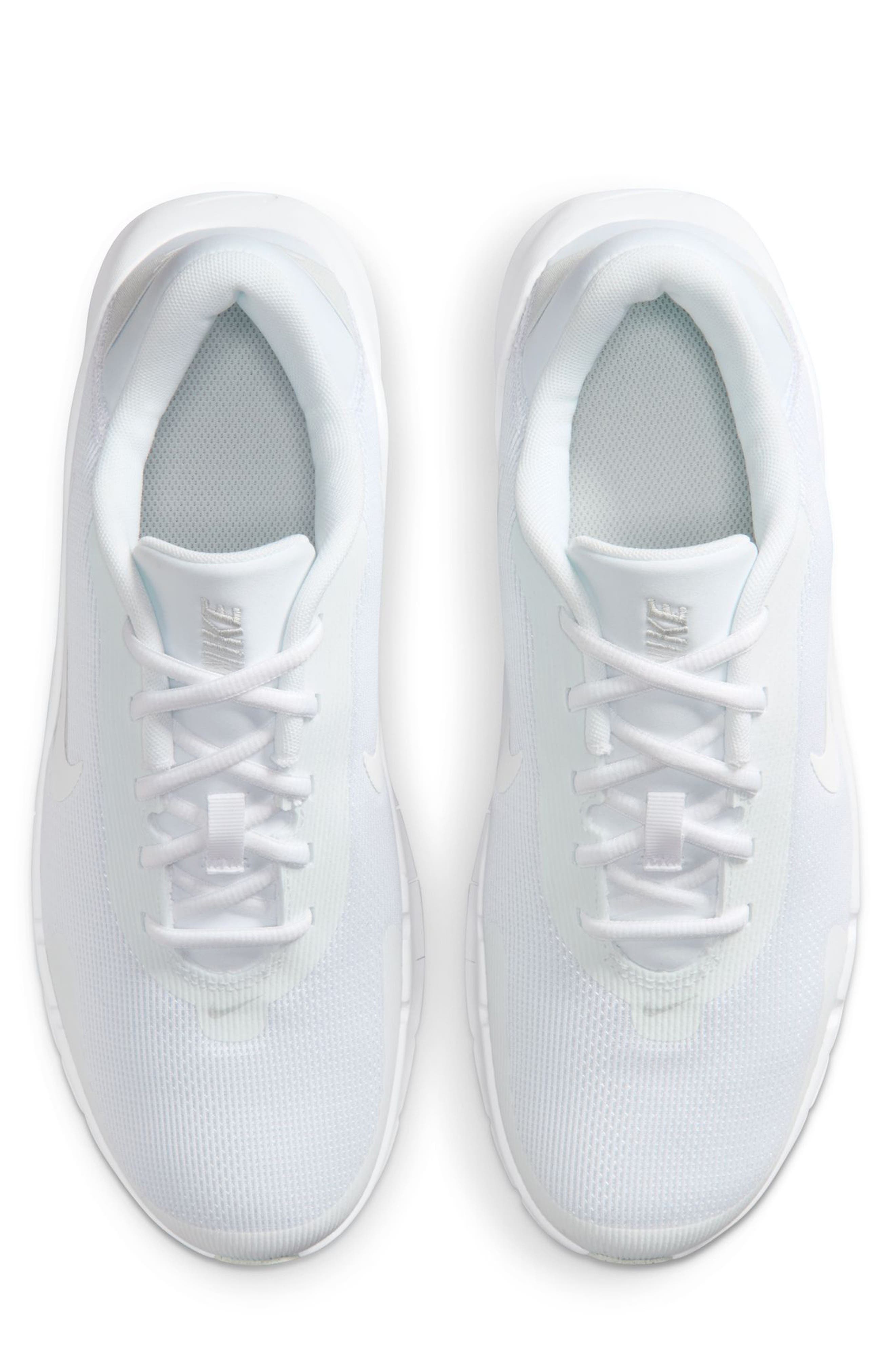 Flex Train Athletic Training Shoe, Alternate, color, WHITE/ PHOTON DUST