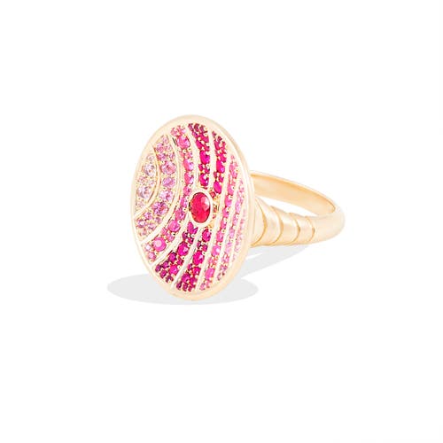 Campbell + Charlotte Revel Large Dimensional Ring In Multi