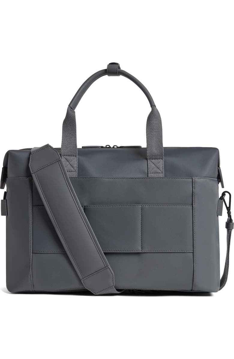 Monos Metro Water Repellent Duffle Bag & Pouch, Alternate, color, Dover Grey