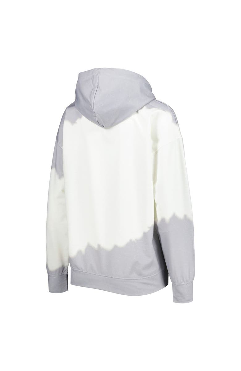 GAMEDAY COUTURE Women's Gameday Couture White/Gray Texas A&M Aggies For the Fun Double Dip-Dyed Pullover Hoodie, Alternate, color, White