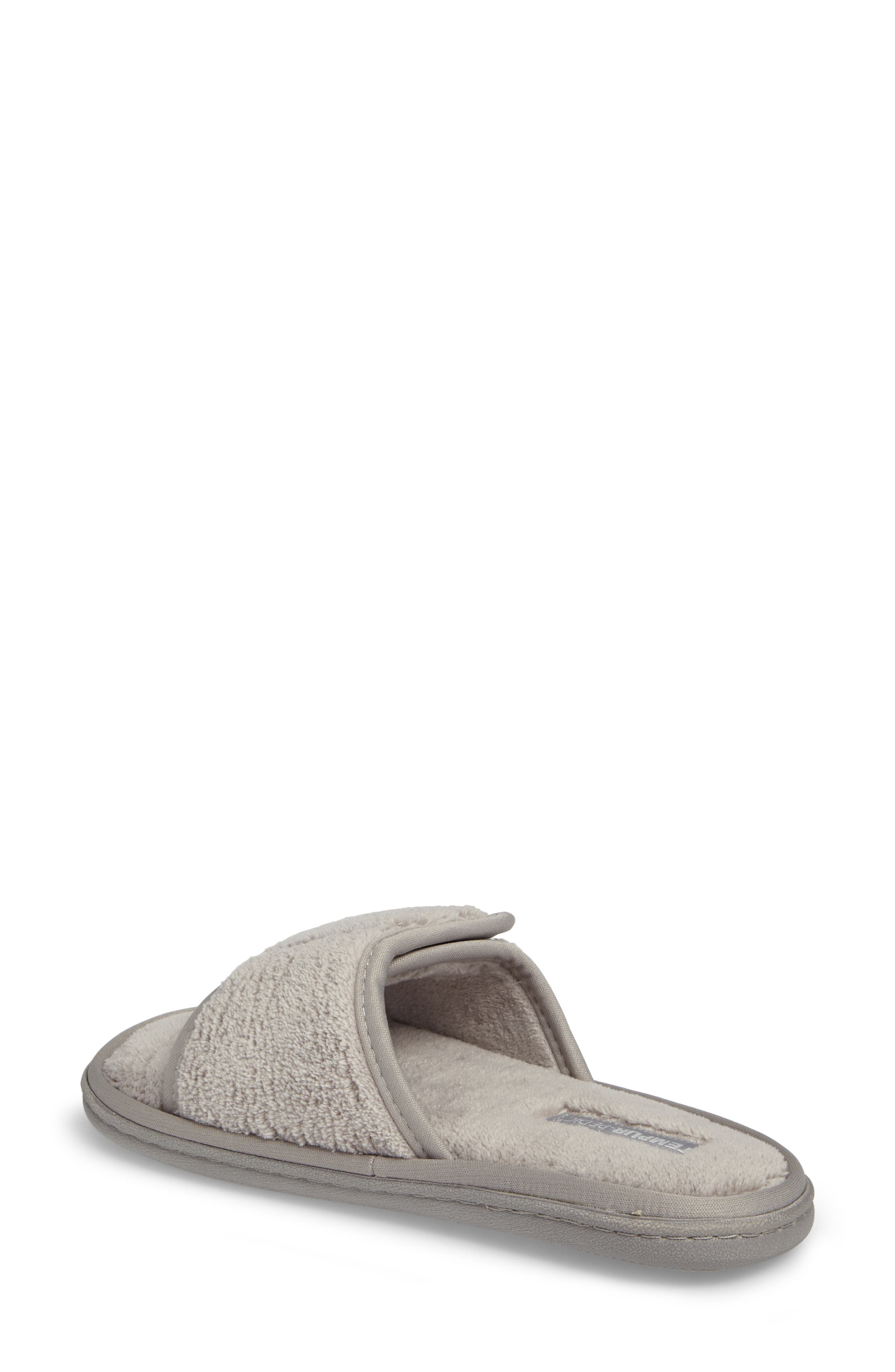 Geana Slipper, Alternate, color, GRAY FABRIC