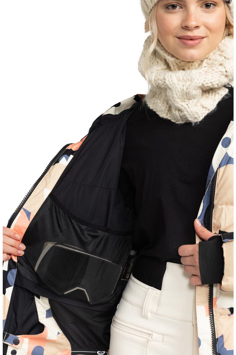 Alofted Water Resistant Hooded Puffer Jacket, Alternate, color, WILD WIND