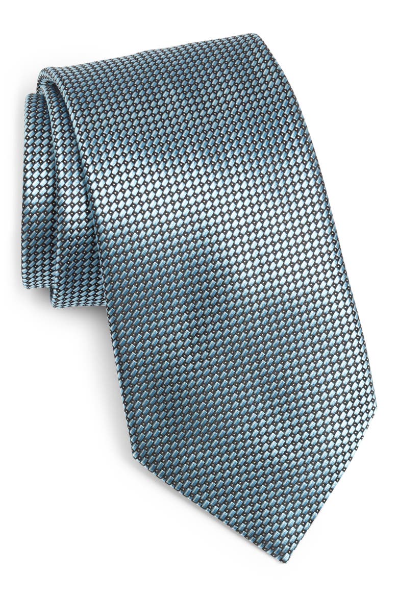 Silk Tie, Main, color, BLUE