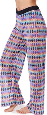 Profile by Gottex Retro Riviera Netted Crochet Beach Pant Cover-Up