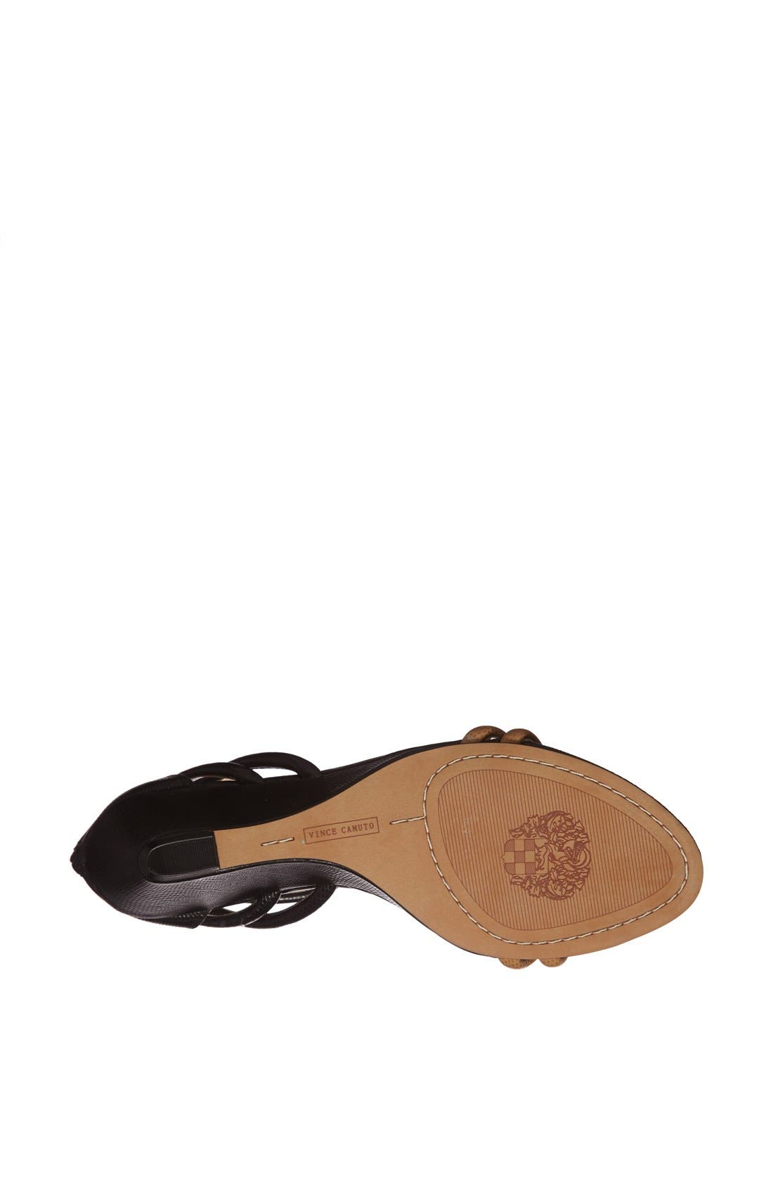 'Wynter' Sandal, Alternate, color, BLACK/ OUTBACK
