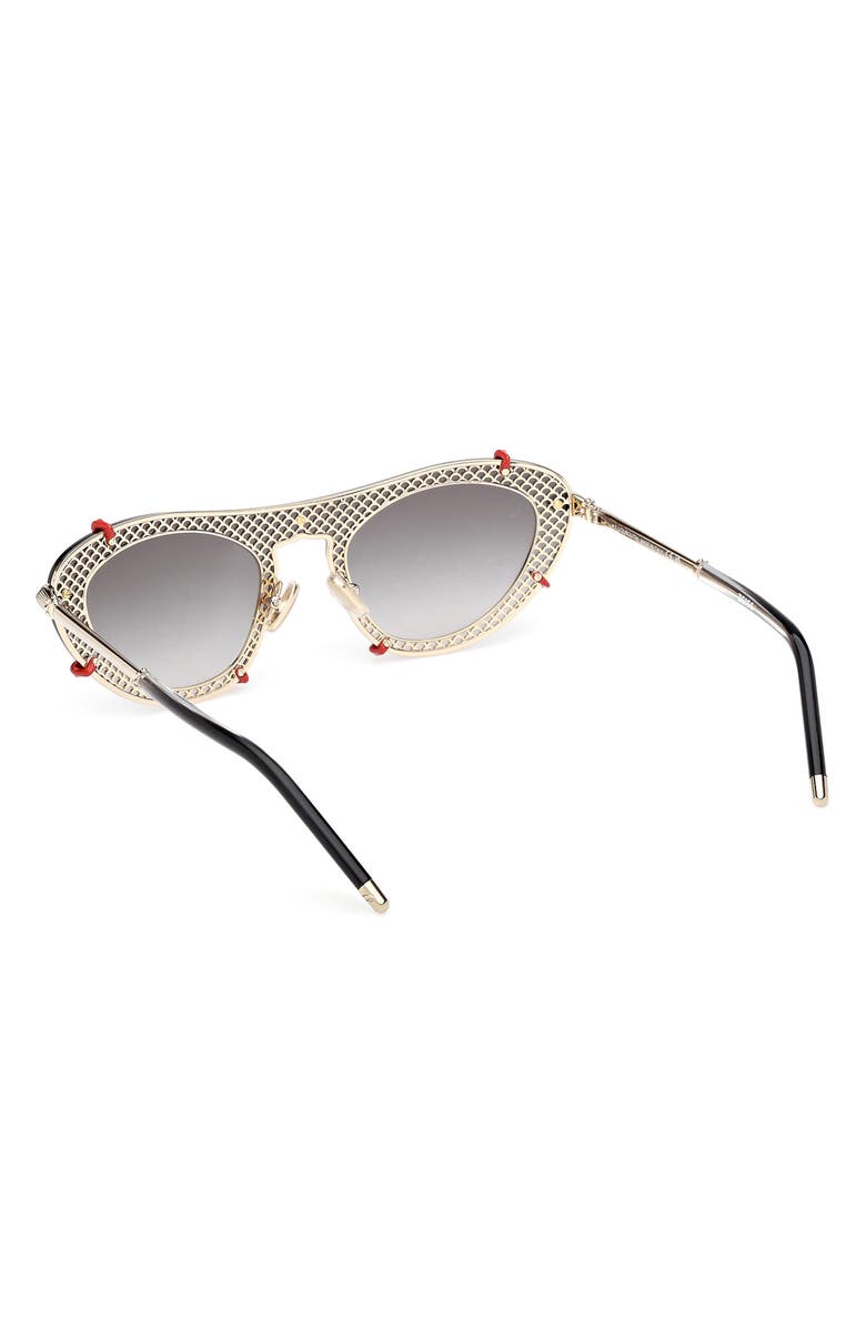 Christian Louboutin Oval Sunglasses, Alternate, color,