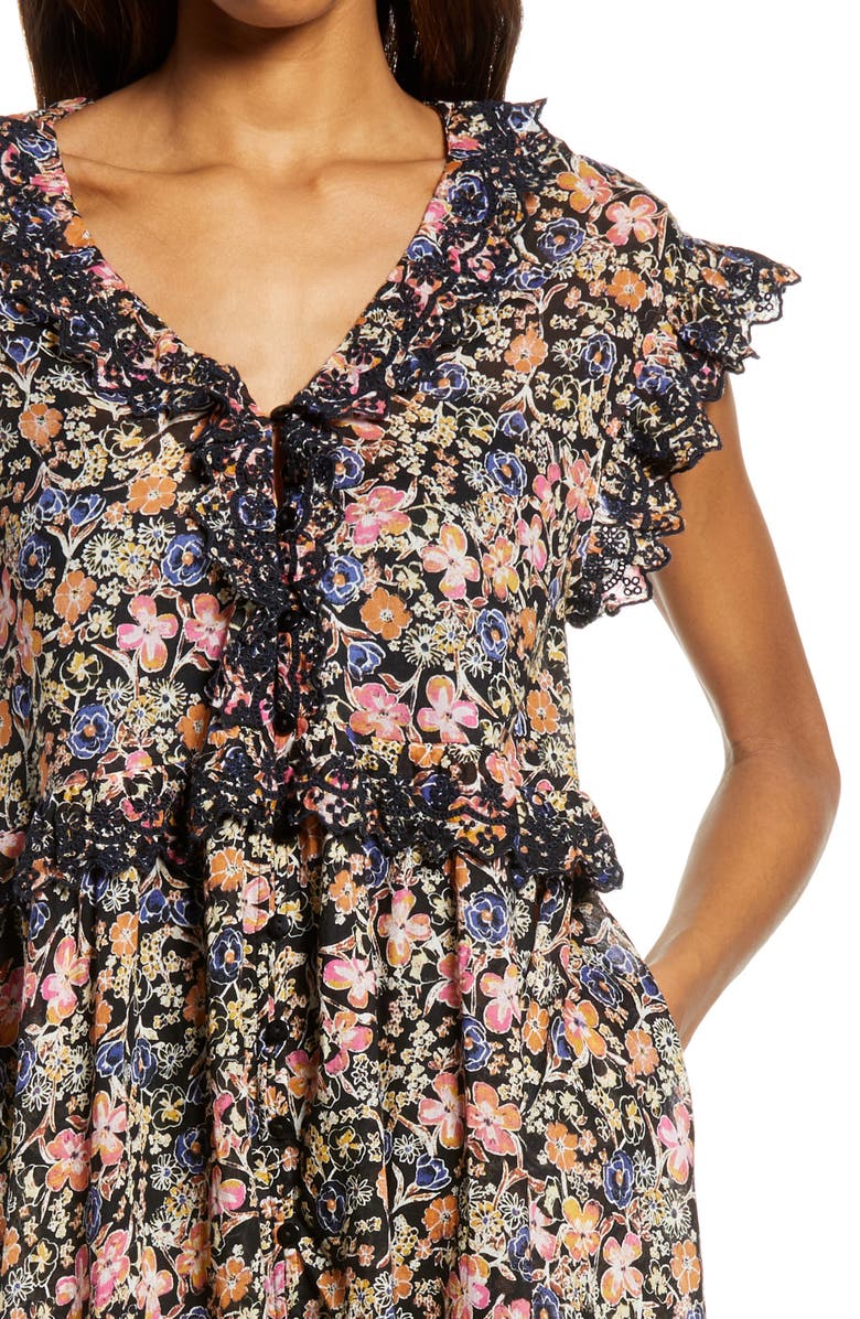 Free People Milania Maxi Dress, Alternate, color,