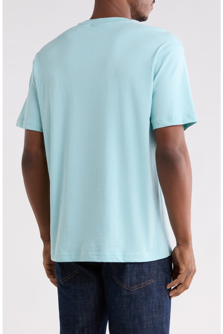 Cotton Graphic T-Shirt, Alternate, color, CANAL BLUE