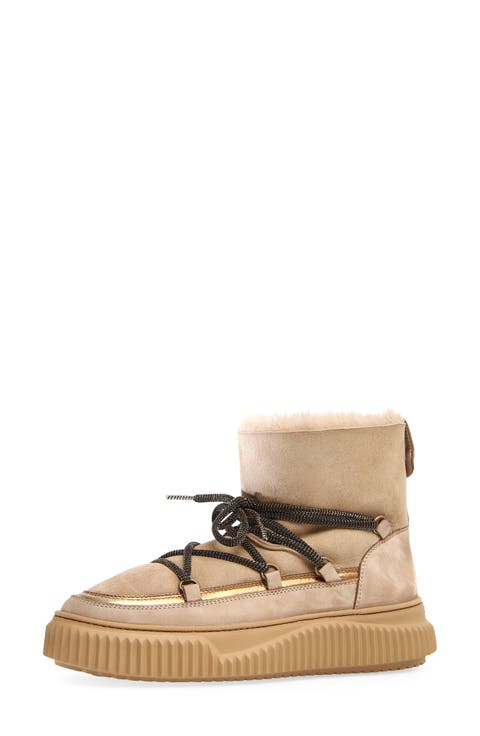 Cortina Genuine Shearling Bootie (Women)