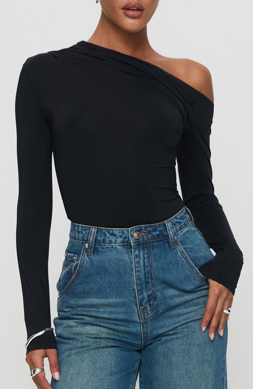 Princess Polly Antilles One-shoulder Long Sleeve Bodysuit