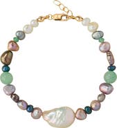 MADE BY MARY Low Tide Pearl Bracelet