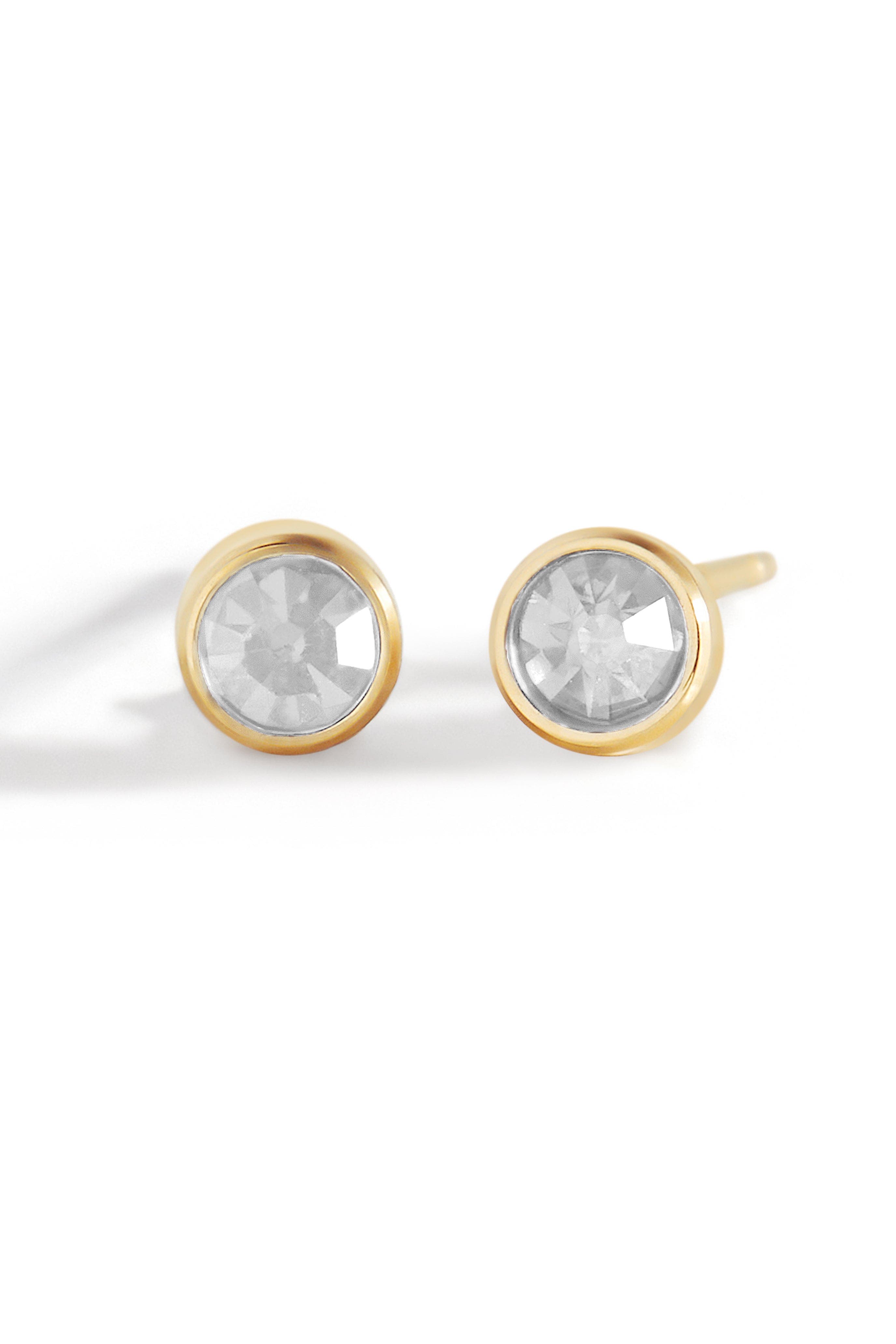 Gold-Tone / April Diamond