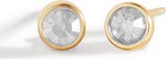 Mint & Lily Birthstone Bezel Studs