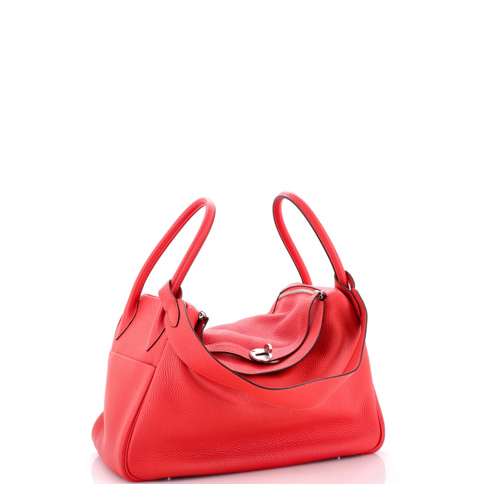 Lindy Bag Clemence 34, Alternate, color, Rouge Pivoine