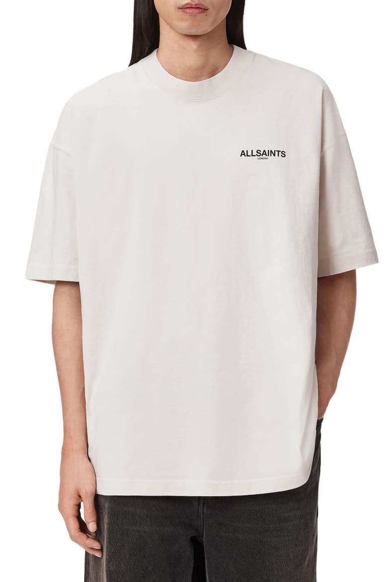 Hallis Graphic T-Shirt, Main, color, DUSK WHITE