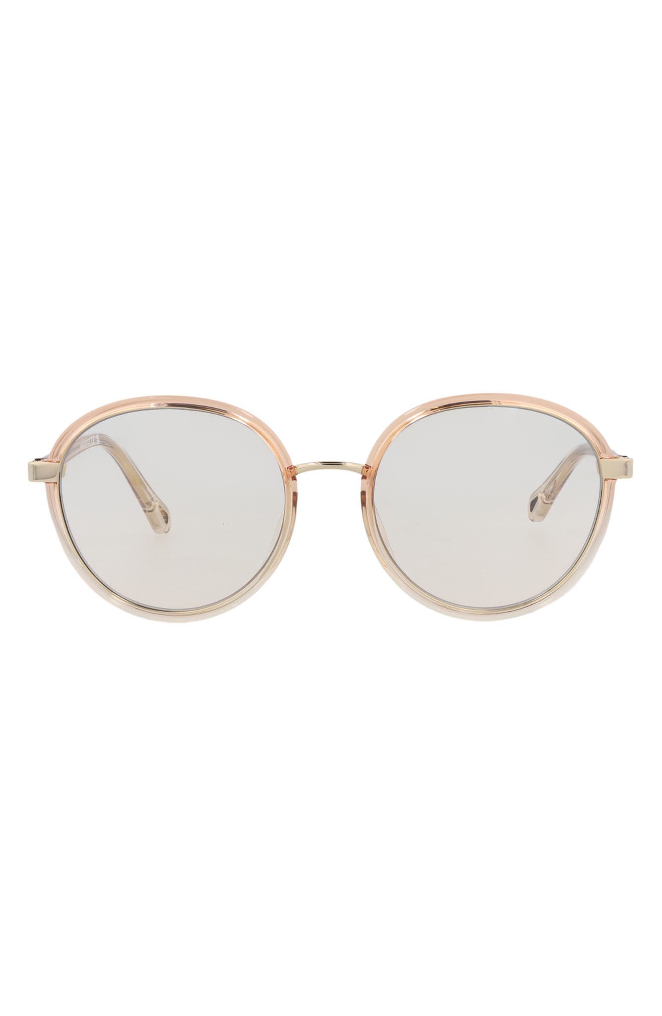 Chloé 51mm Fashion Round Sunglasses