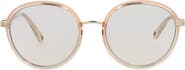 Chloé 51mm Fashion Round Sunglasses