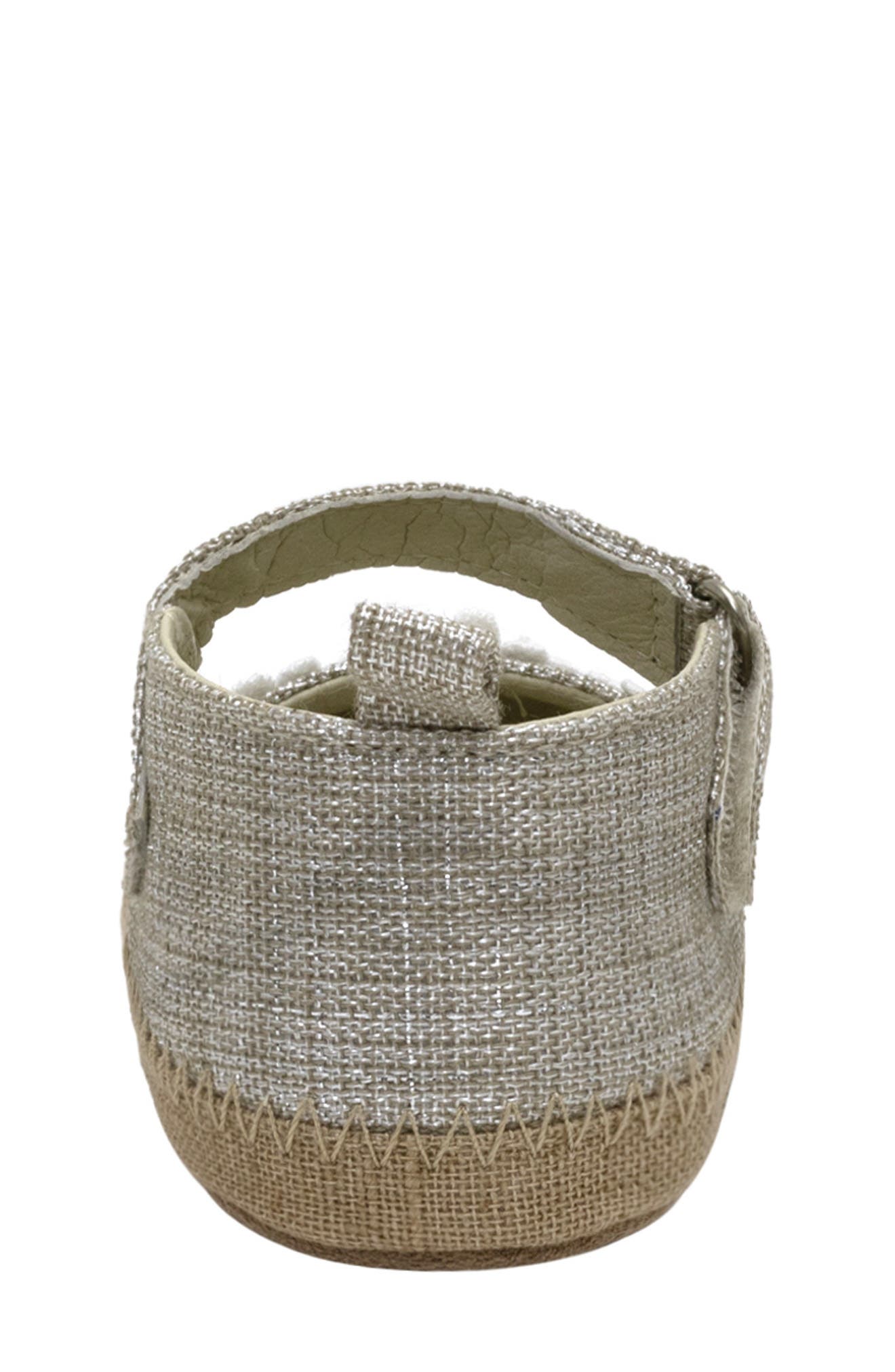 Robeez<sup>®</sup> Kids' Daisies Crib Shoe, Alternate, color, Tan