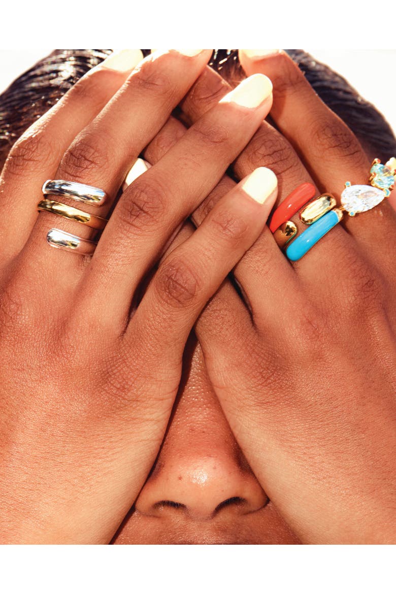 Double Strobe Ring, Alternate, color, Denim