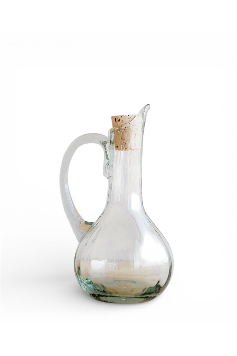 Handblown Glass Cruet, Main, color, Clear
