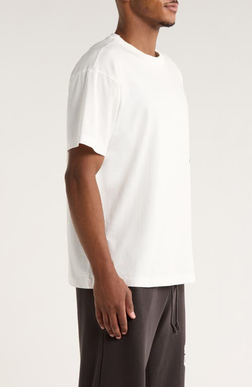 Elwood Trademark Oversize Graphic T-shirt In White