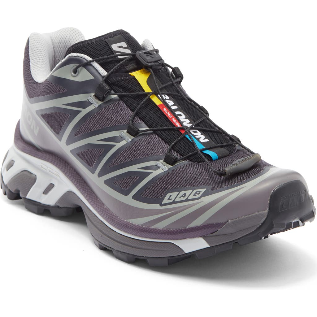Salomon Gender Inclusive Xt-6 Sneaker In Black