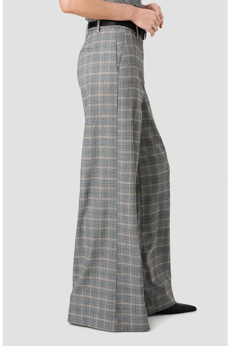 Matteo Plaid Wide Leg Trousers, Alternate, color, MATTEO PLAID SUITING