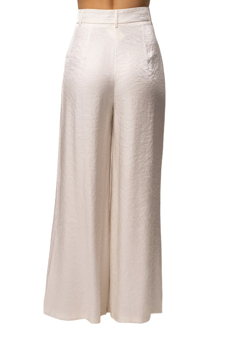 Monaco Wide Leg Pant, Alternate, color, Ivory