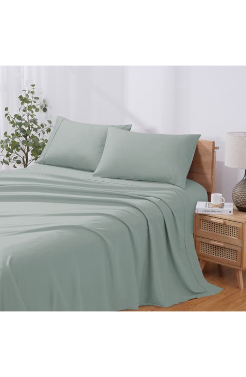 Solid Microfiber Sheet Set