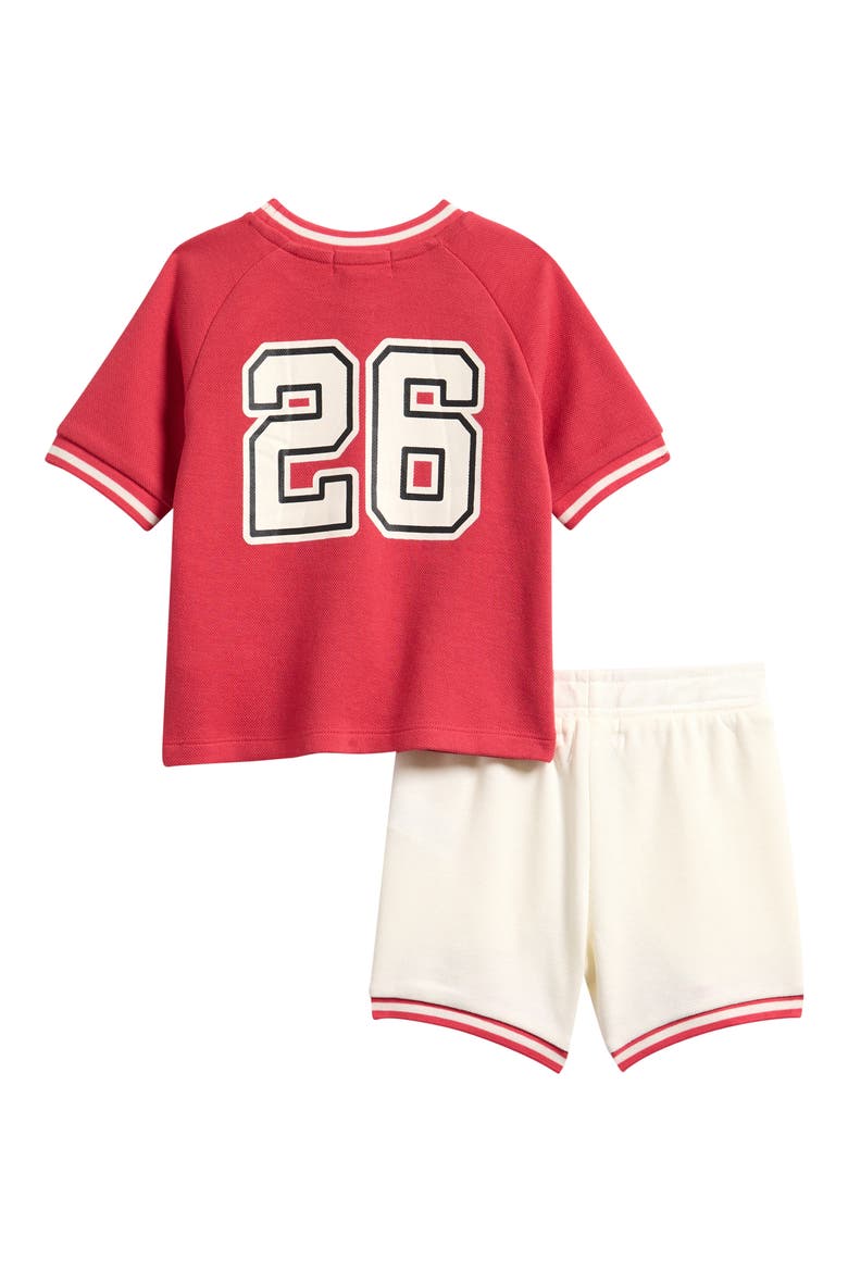 Play All Day T-Shirt & Shorts Set, Alternate, color, OFF WHITE