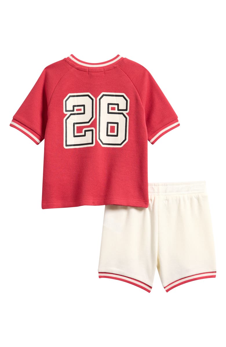 miles Play All Day T-Shirt & Shorts Set, Alternate, color, Off White