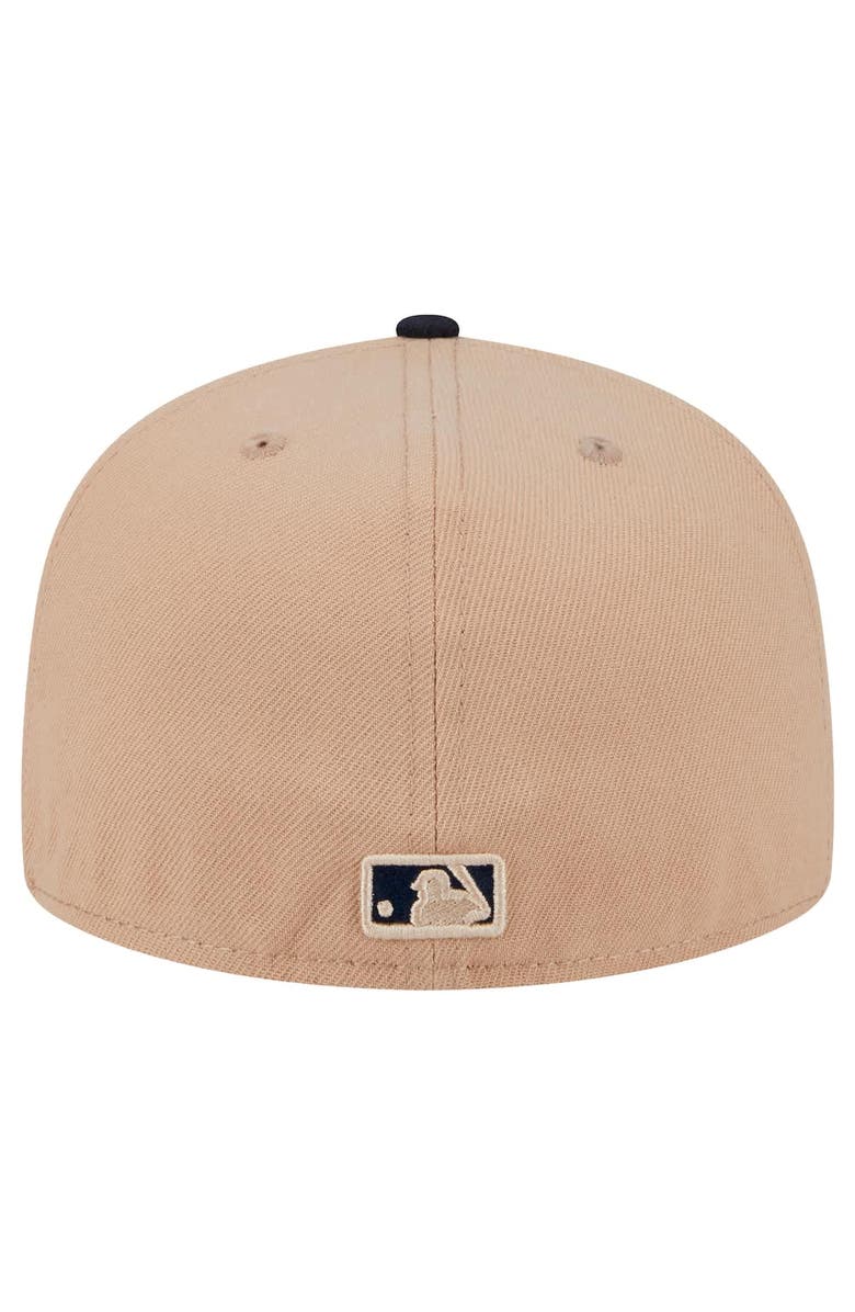 New Era Men's New Era Khaki New York Yankees 59FIFTY Fitted Hat, Alternate, color, Khaki