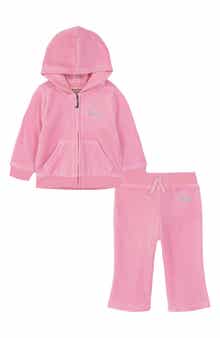 Juicy Couture Velour Zip Hoodie & Track Pants Set