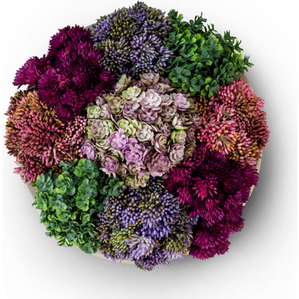 Cocobella Georgina Sedum Arrangement In Ash