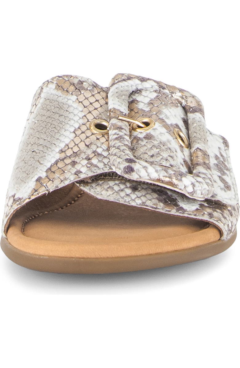 Gabor Buckle Slide Sandal, Alternate, color, Sage