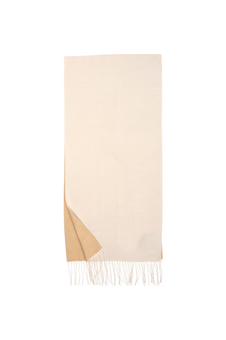 Double Face Scarf, Main, color, Pebble