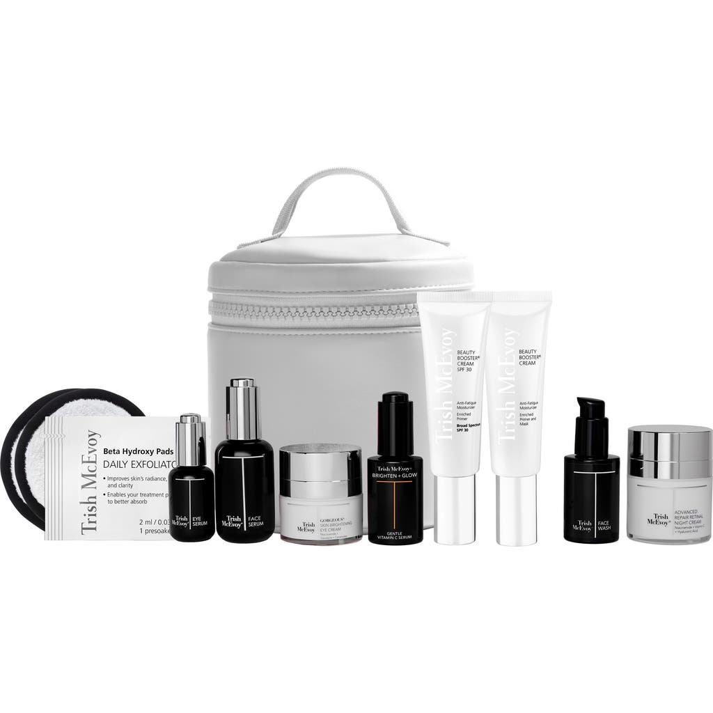 Trish Mcevoy The Power Of Skincare® Transform, Protect & Repair Collection $782 Value In Transparent