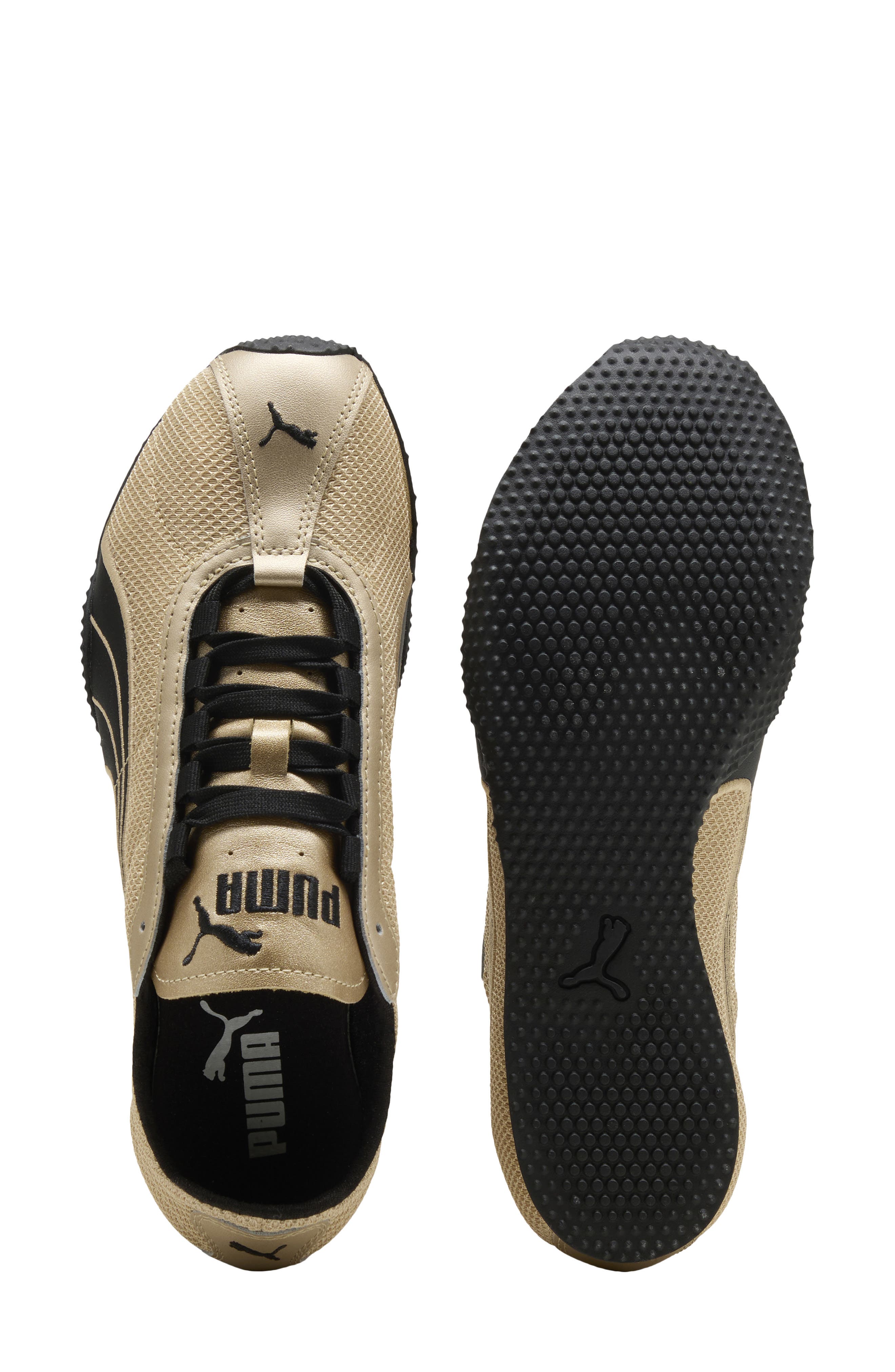 PUMA H-Street Chrome Sneaker, Alternate, color, Puma Gold/ Puma Black