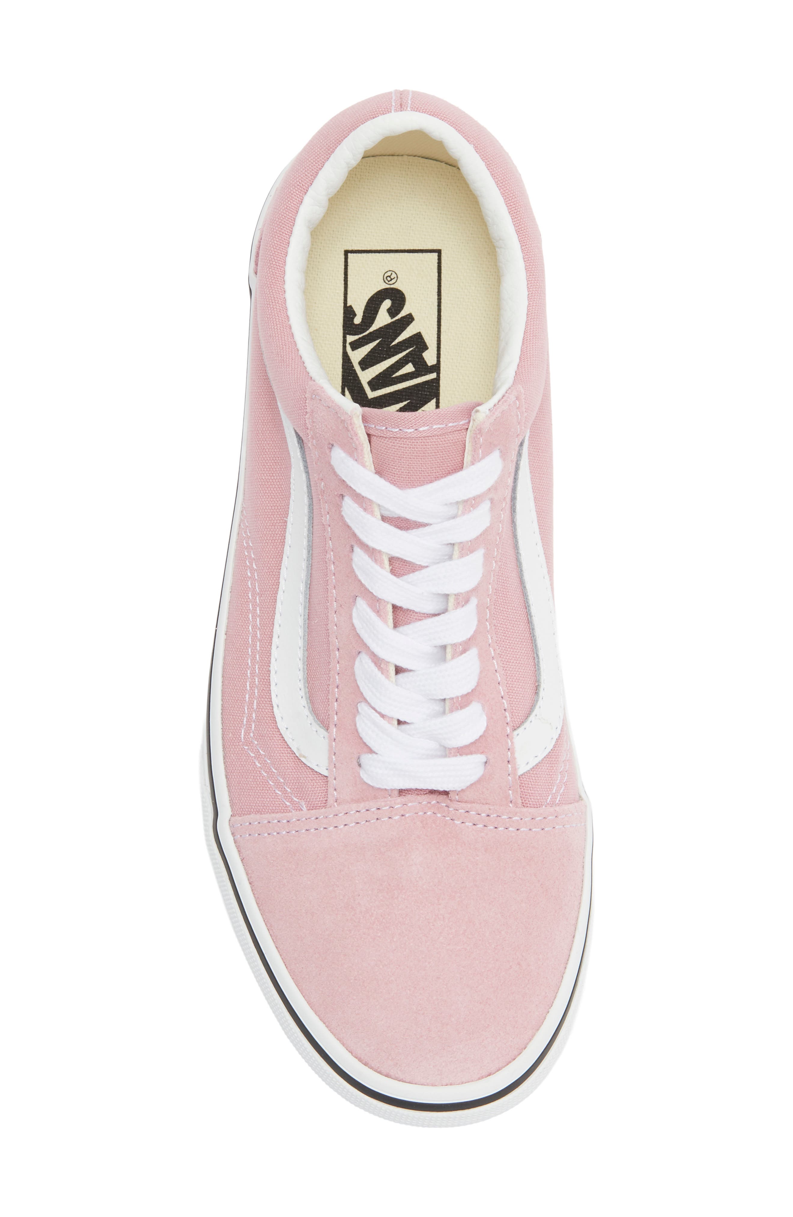 Old Skool Sneaker, Alternate, color, PINK DAWN/TRUE