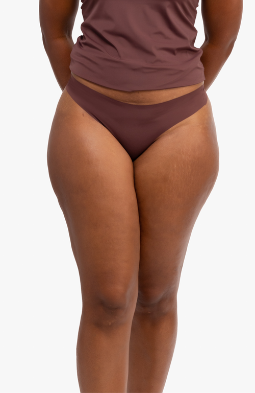 Uwila Warrior Vip Thong In Chocolate