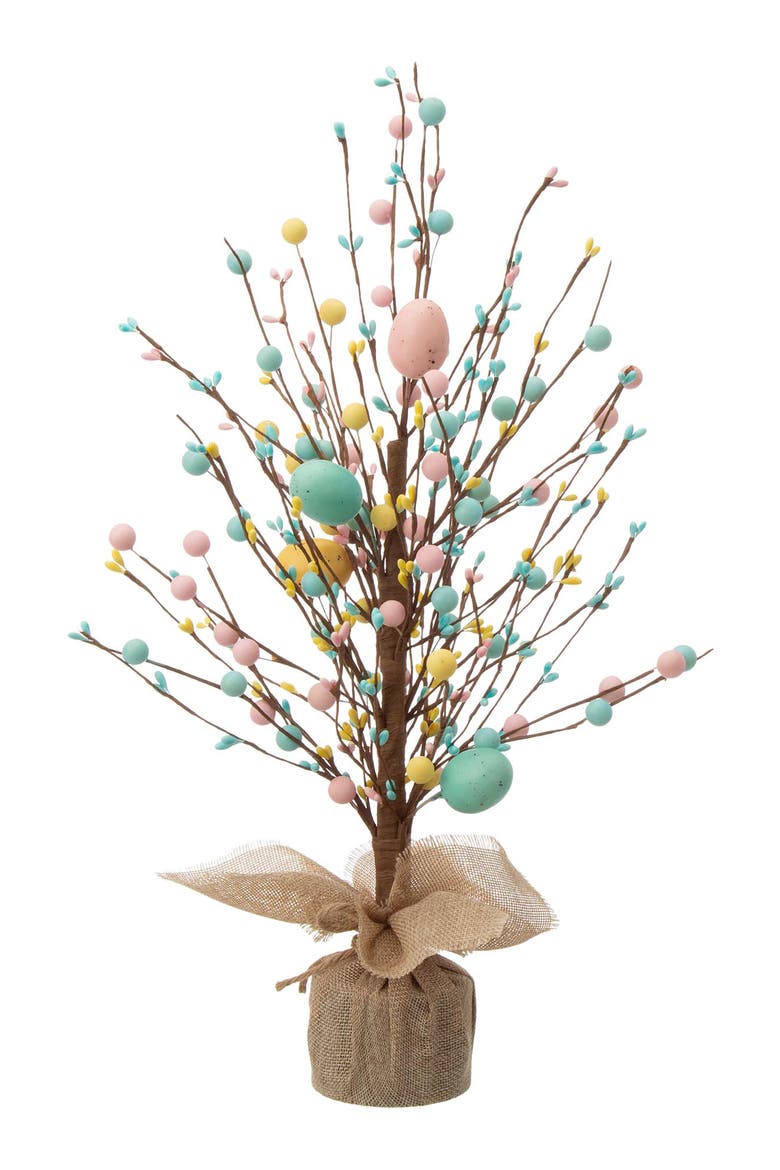 18"H Easter Egg Table Tree Decor, Alternate, color, Blue