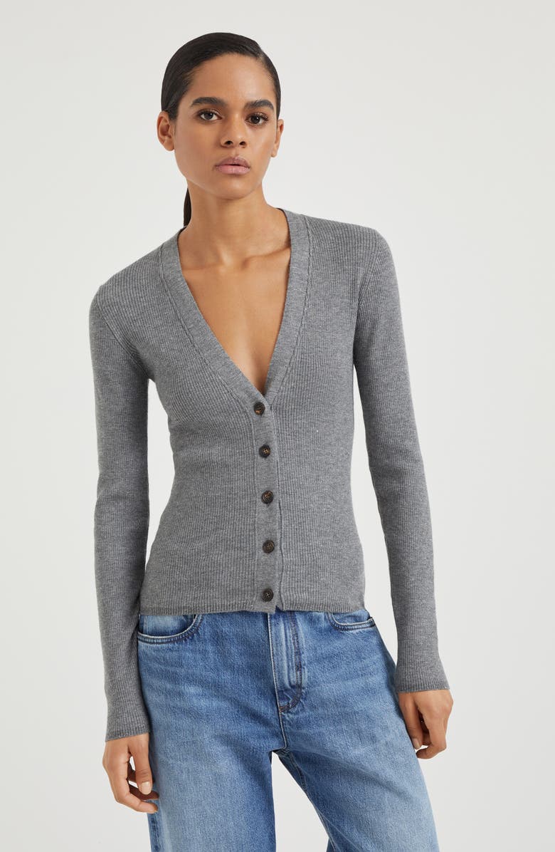 Brunello Cucinelli Cashmere cardigan, Alternate, color,