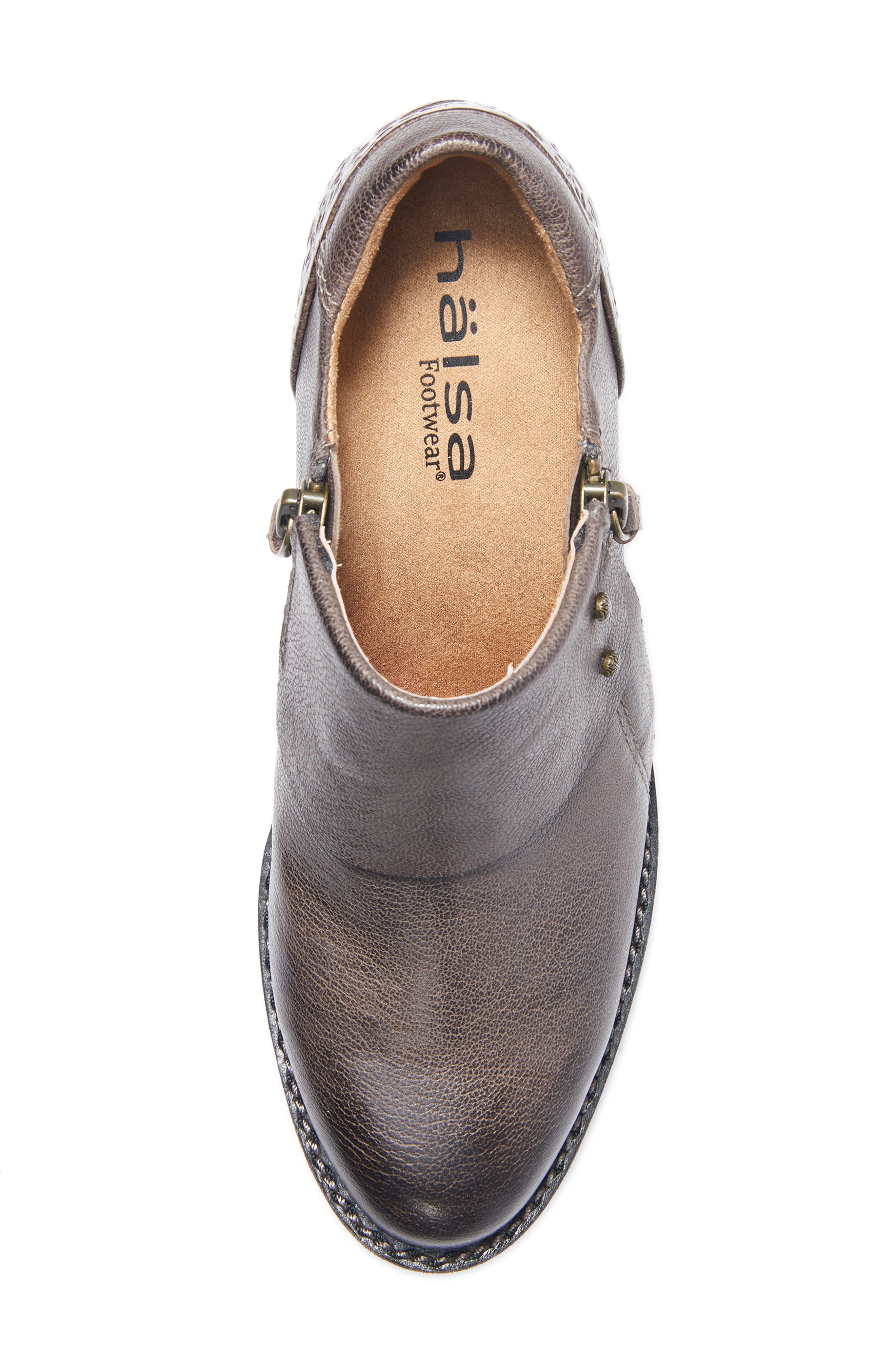 Michelle Ankle Boot, Alternate, color, DARK GREY