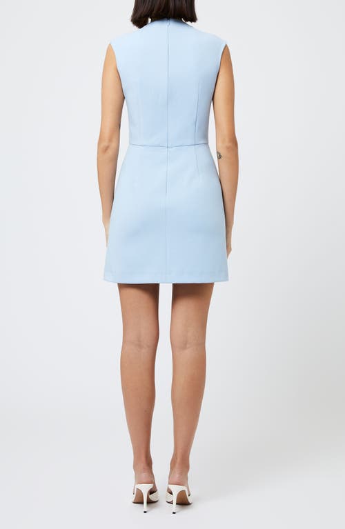 French Connection Ruth Whisper A-line Dress In Cashmere Blue