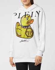 PHILIPP PLEIN Hooded Sweatshirt Duck Women