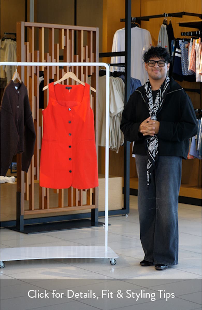 Belted Sleeveless Minidress, sales video thumbnail