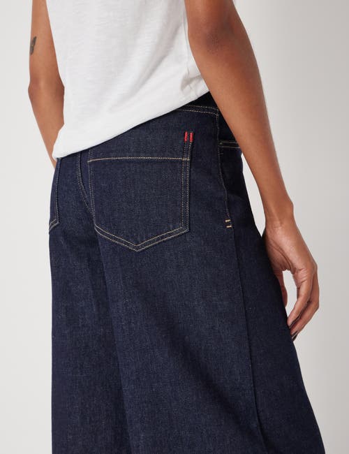 Hush Nessa Wide Leg Jeans In Blue